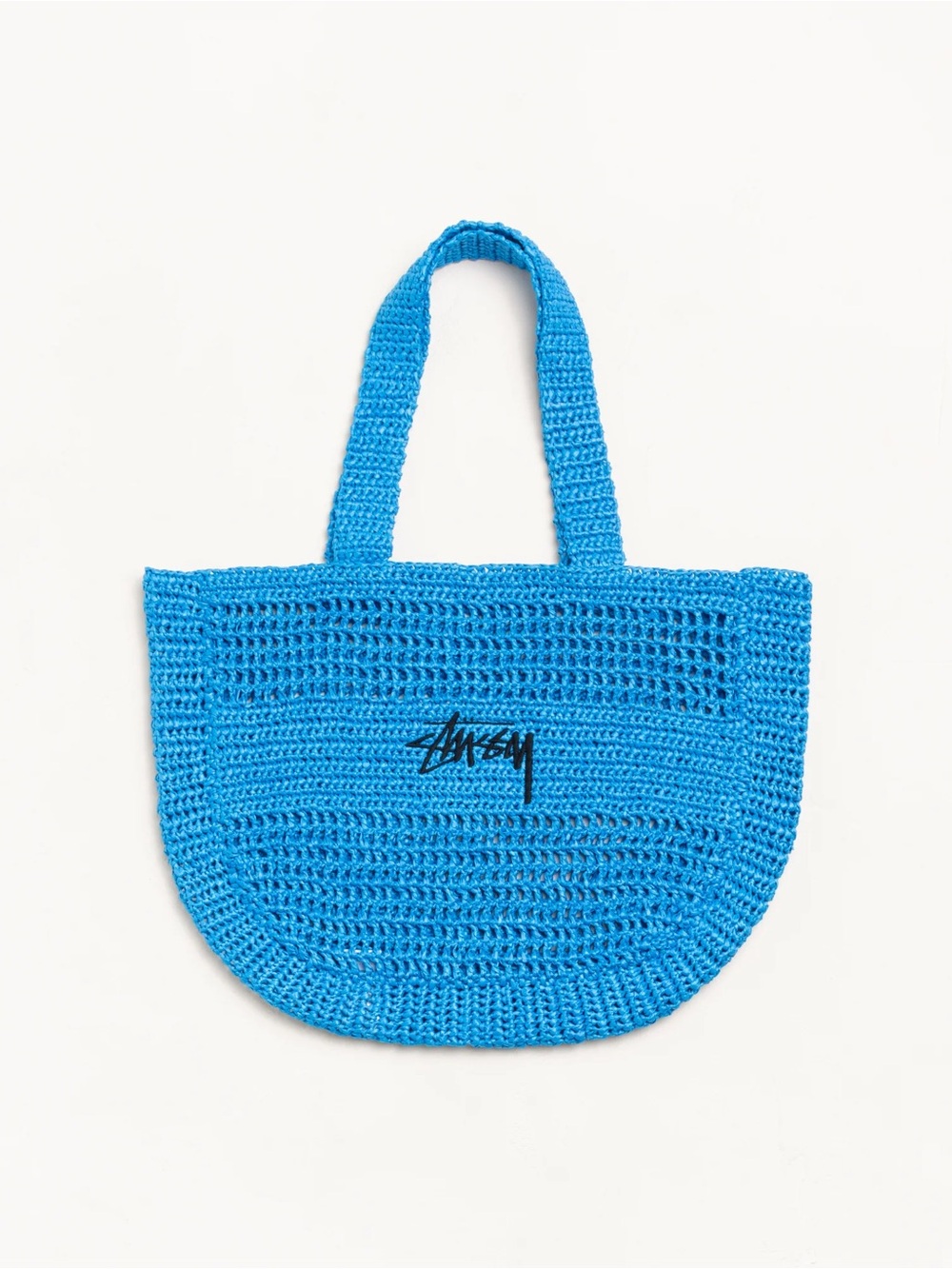 Rare Blue Crochet Tote Bag